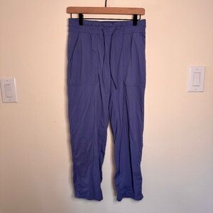 Lululemon Beyond the Studio Crop Pants Women's Size 6 Blue Athleisure Stretch